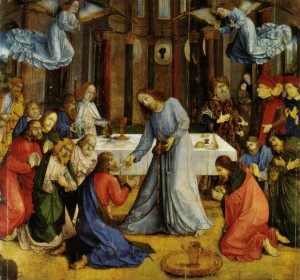 Giusto di Gand - Komunia apostołów