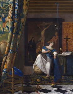 Vermeer - Alegoria wiary