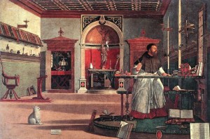 Carpaccio Św Augustyn w swej pracowni
