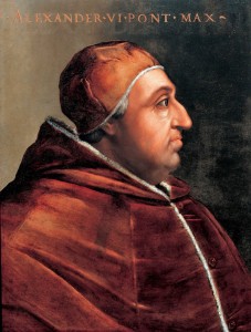 Cristofano dell'Altissimo, "Papież Aleksander VI"