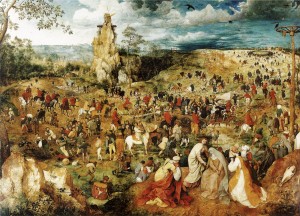 Pieter Bruegel Starszy, "Droga na Kalwarię"