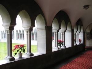 Krużganek w byłym klasztorze dominikanów w Konstancji.