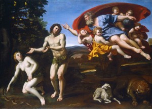 Domenichino, "Upadek Adama i Ewy"