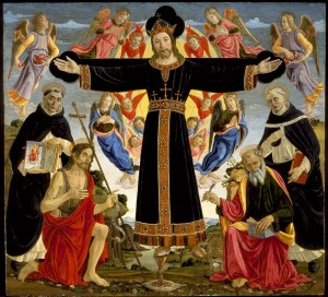 Mistrz Epifanii w Fiesole, "Chrystus na krzyżu"