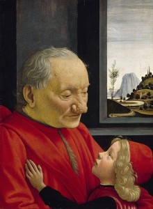 Domenico Ghirlandaio, "Stary mężczyzna z wnukiem"