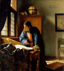 Johannes Vermeer, "Geograf"
