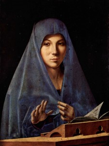 Antonello da Messina, "Zwiastowanie"
